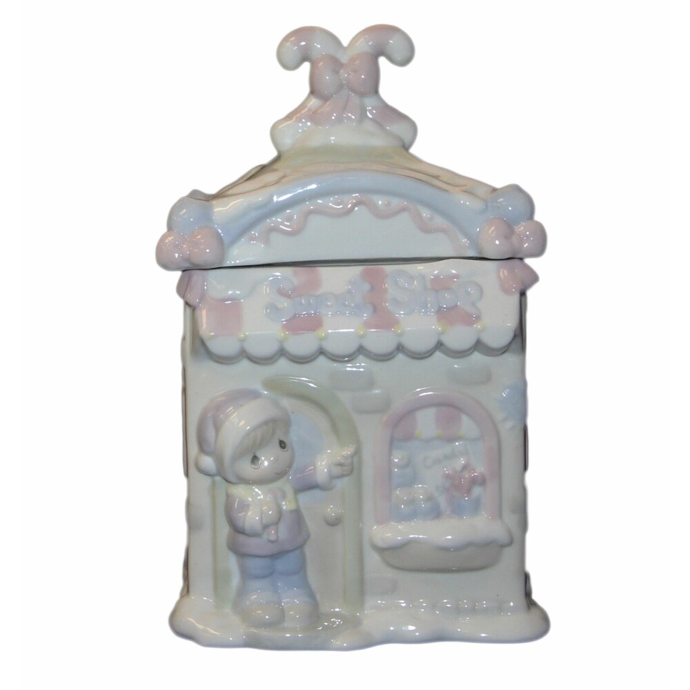 Precious Moments Sugar Town, 603481 Sweet Shop, Sugar Cannister w/ box